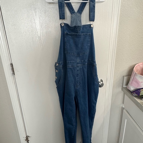 NWOT Denim Overalls - Picture 3 of 7
